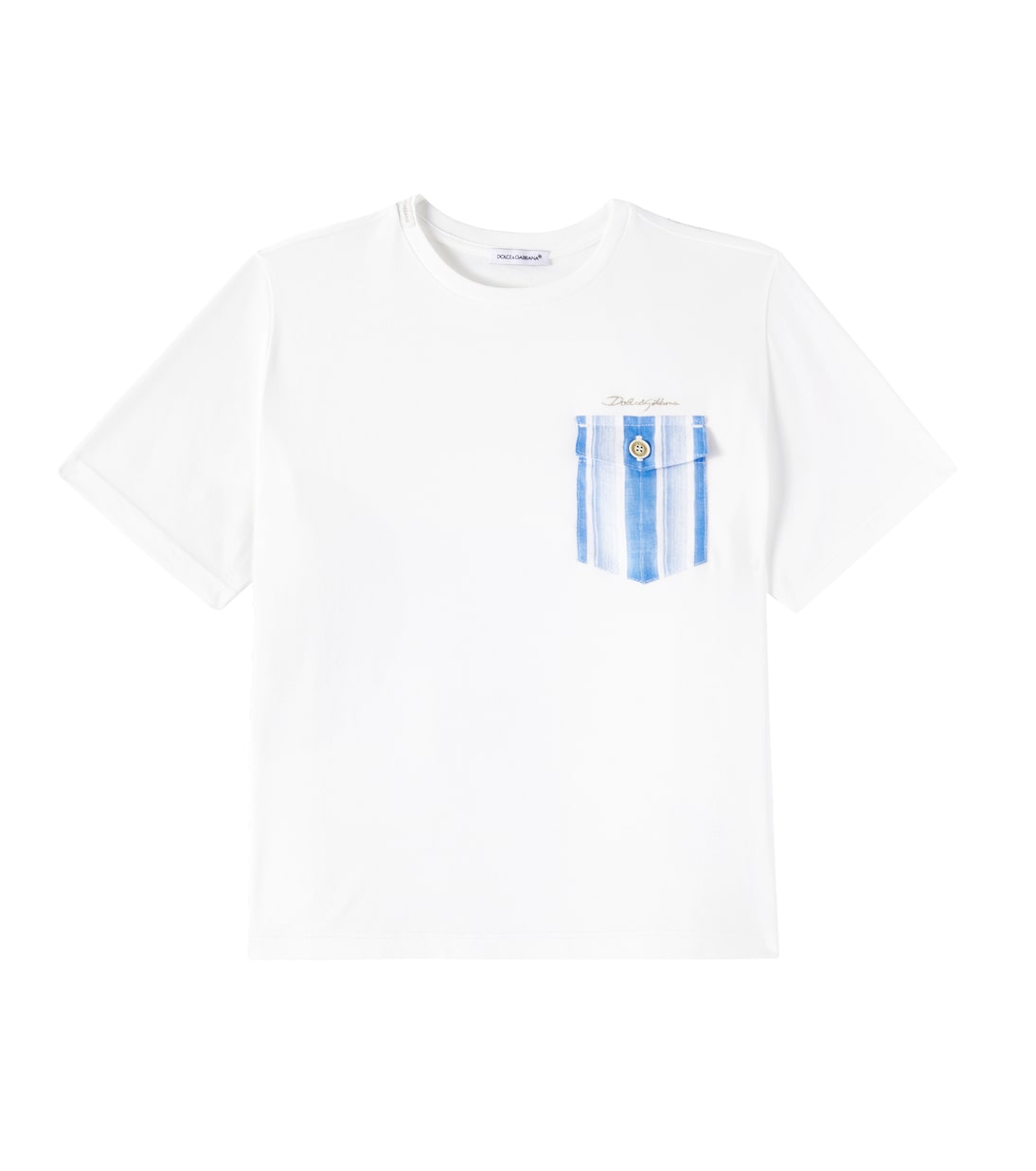 

Футболка из хлопкового джерси Dolce&Gabbana Kids, Bianco