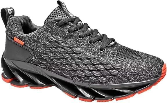 

Мужские ортопедические кроссовки HuayoRong Bulepods, спортивные беговые кроссовки, большие дышащие кроссовки, серый