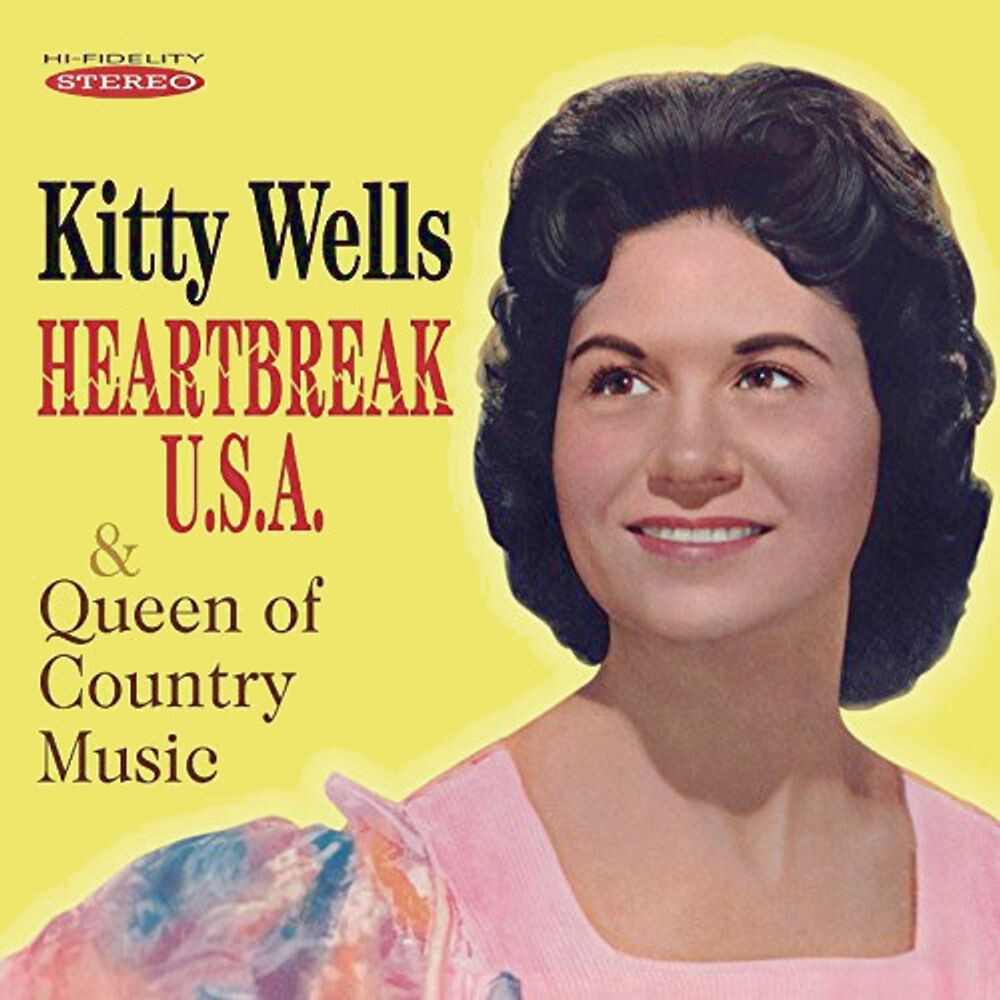 

Диск CD Heartbreak U.S.A. & Queen Of Country Music - Kitty Wells