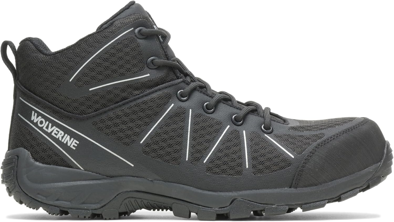 Мужские кроссовки Wolverine Amherst 2 Mid Ct - черные, черный