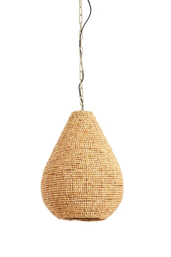 

Light & Living - подвесной светильник КАБИНДА - Ø31x39см - коричневый Present Time