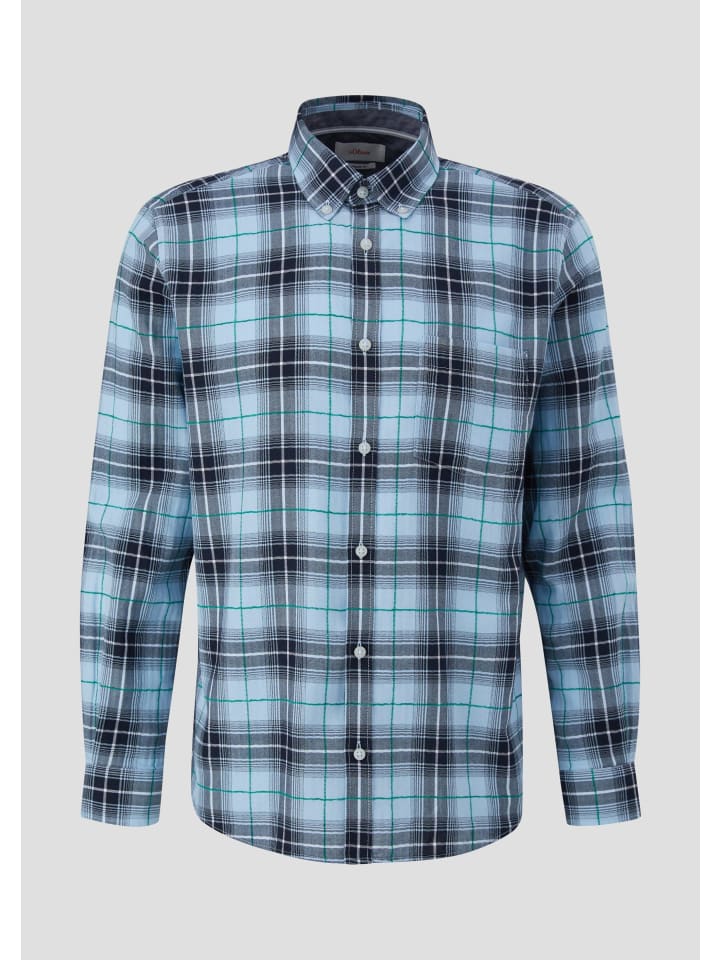 

s.Oliver Рубашка 50N1 светло-голубого цвета