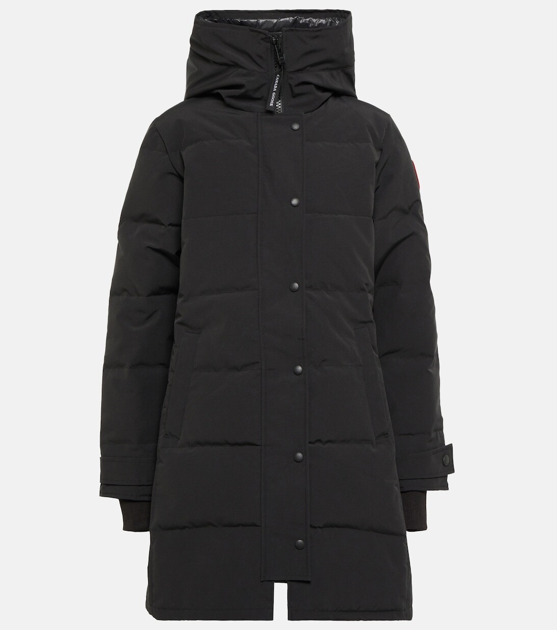 

Пуховая парка Shelburne из смесового хлопка CANADA GOOSE, черный