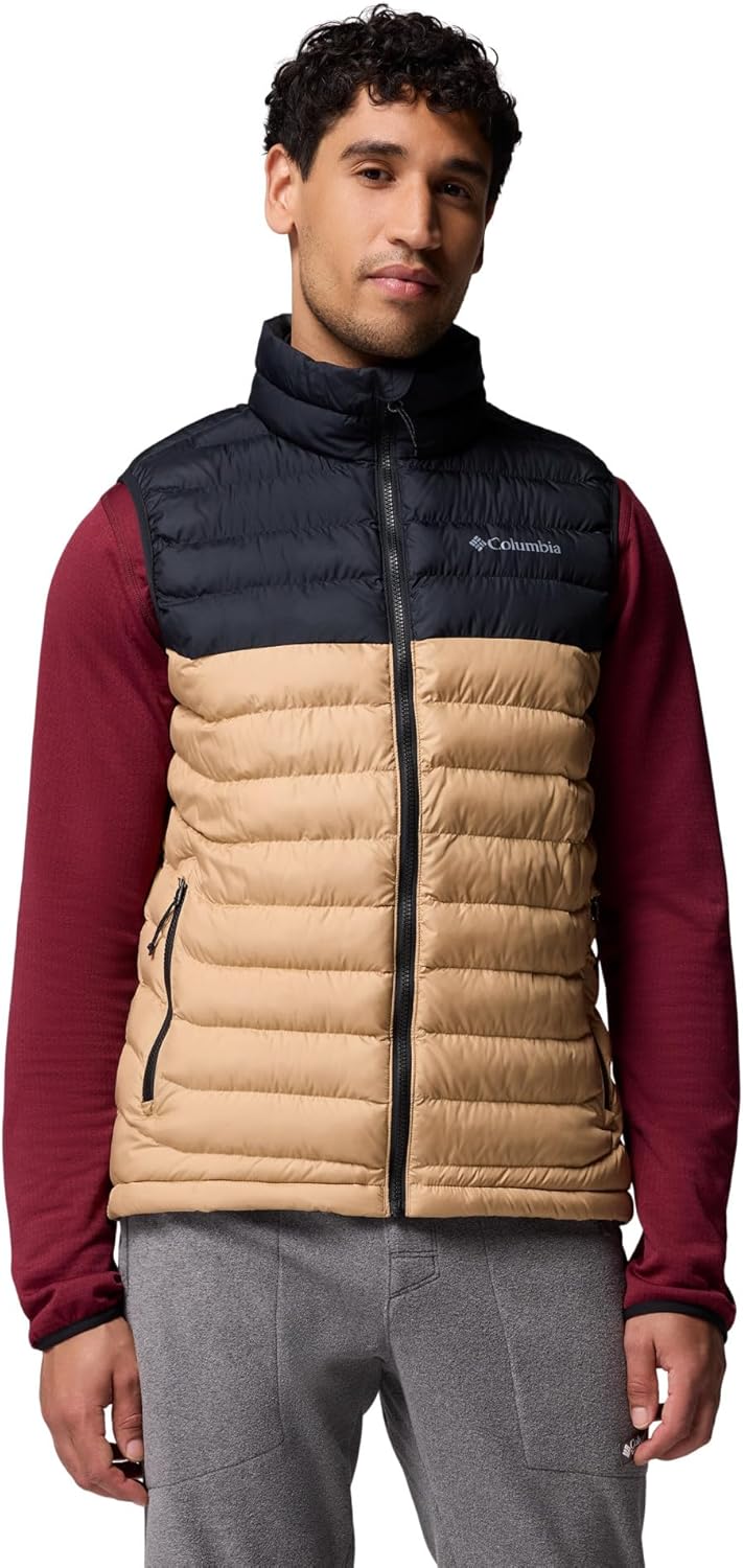 

Columbia Мужская жилетка Powder Lite II, Canoe/Black