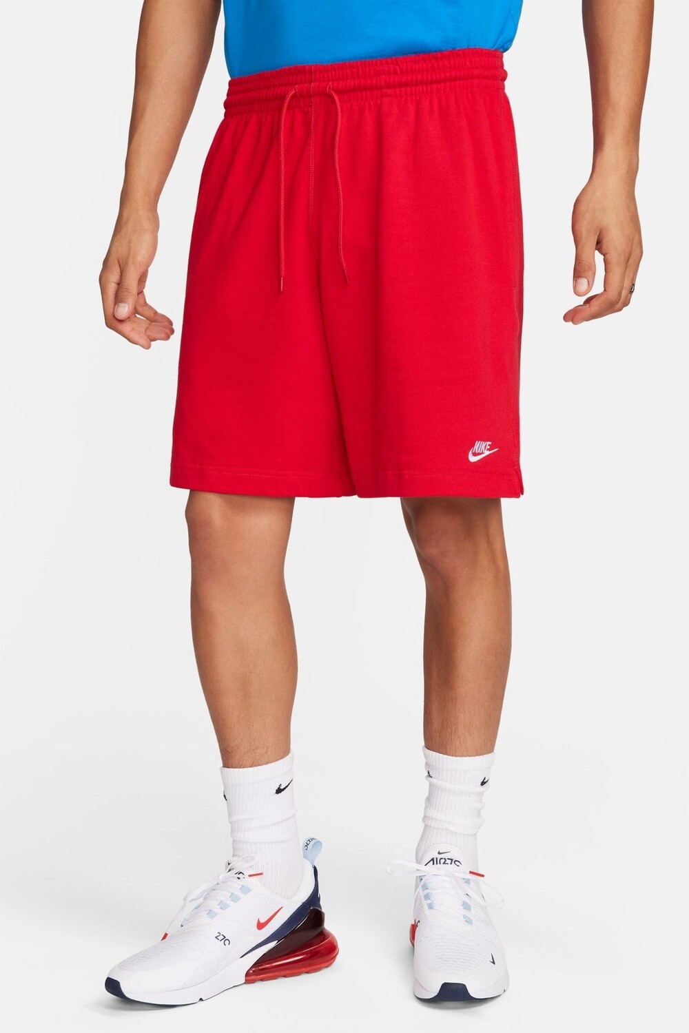 

Трикотажные шорты Dri Fit Club Nike, красный