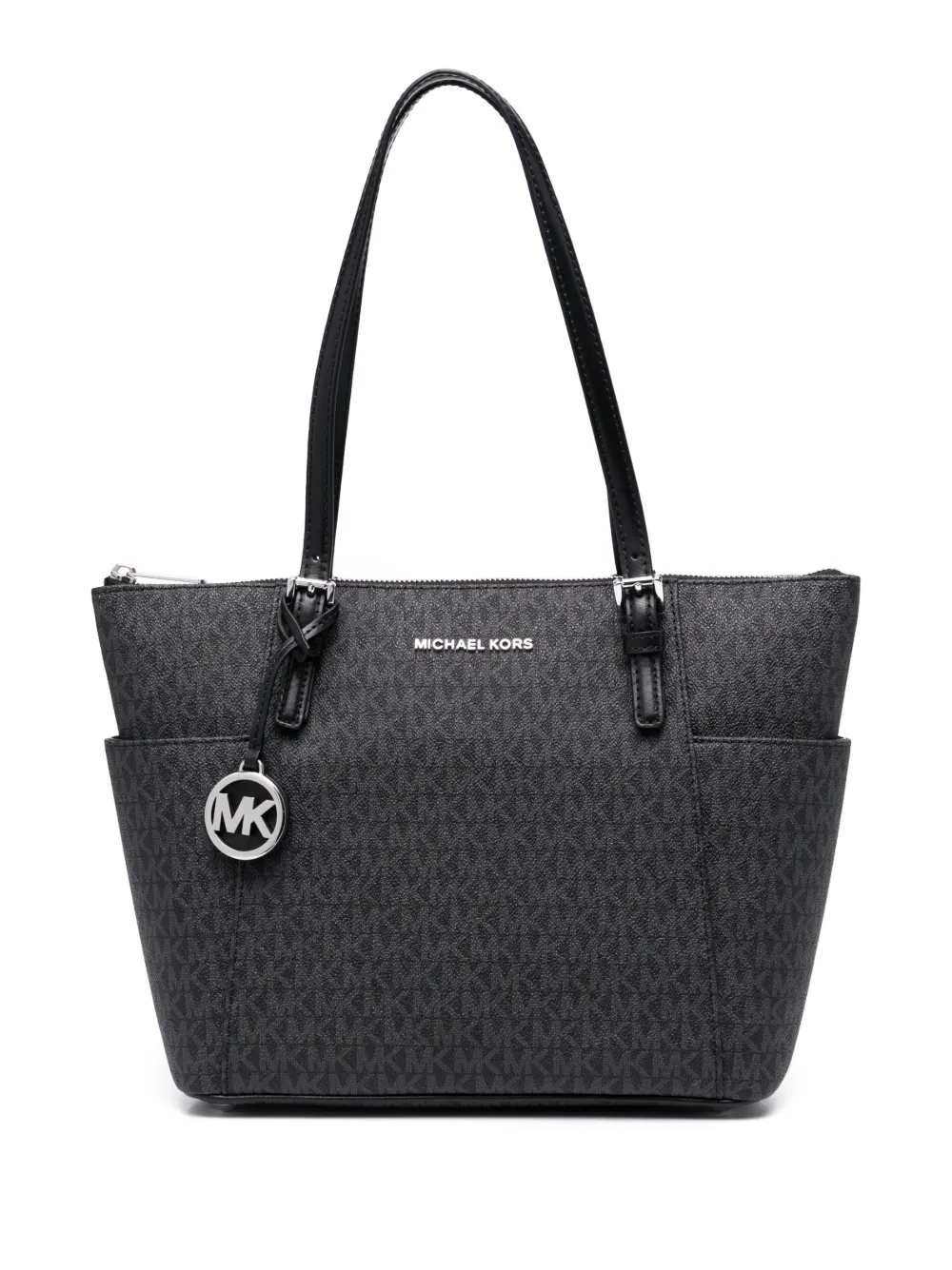 

Сумка-тоут с монограммой Michael Michael Kors, черный