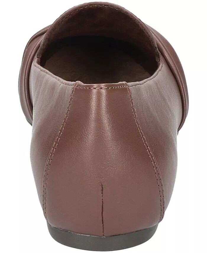 Женские балетки Betty Square Toe Easy Street, коричневый/бежевый — фото 3
