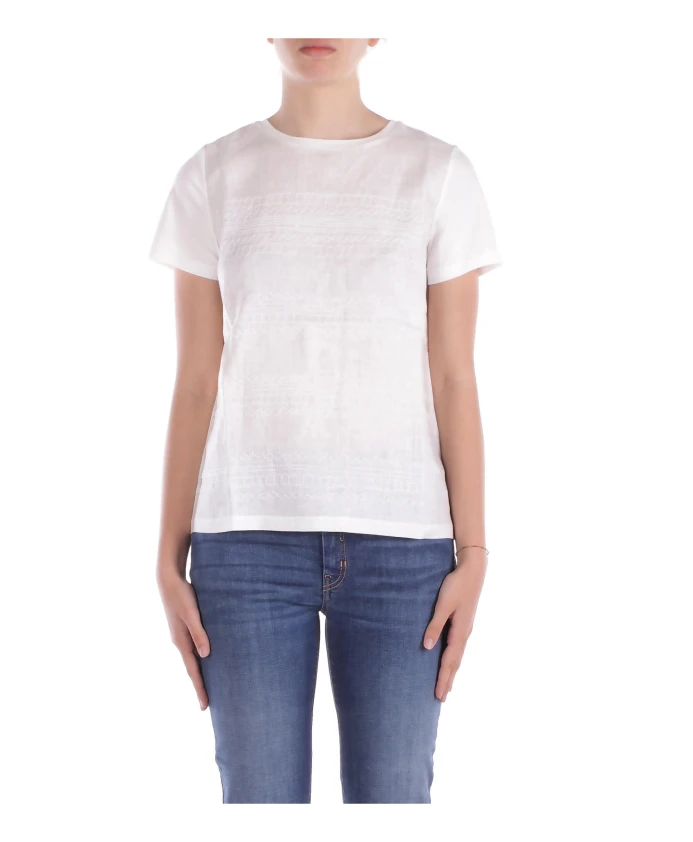 

Футболка с вышивкой Weekend Max Mara, белый