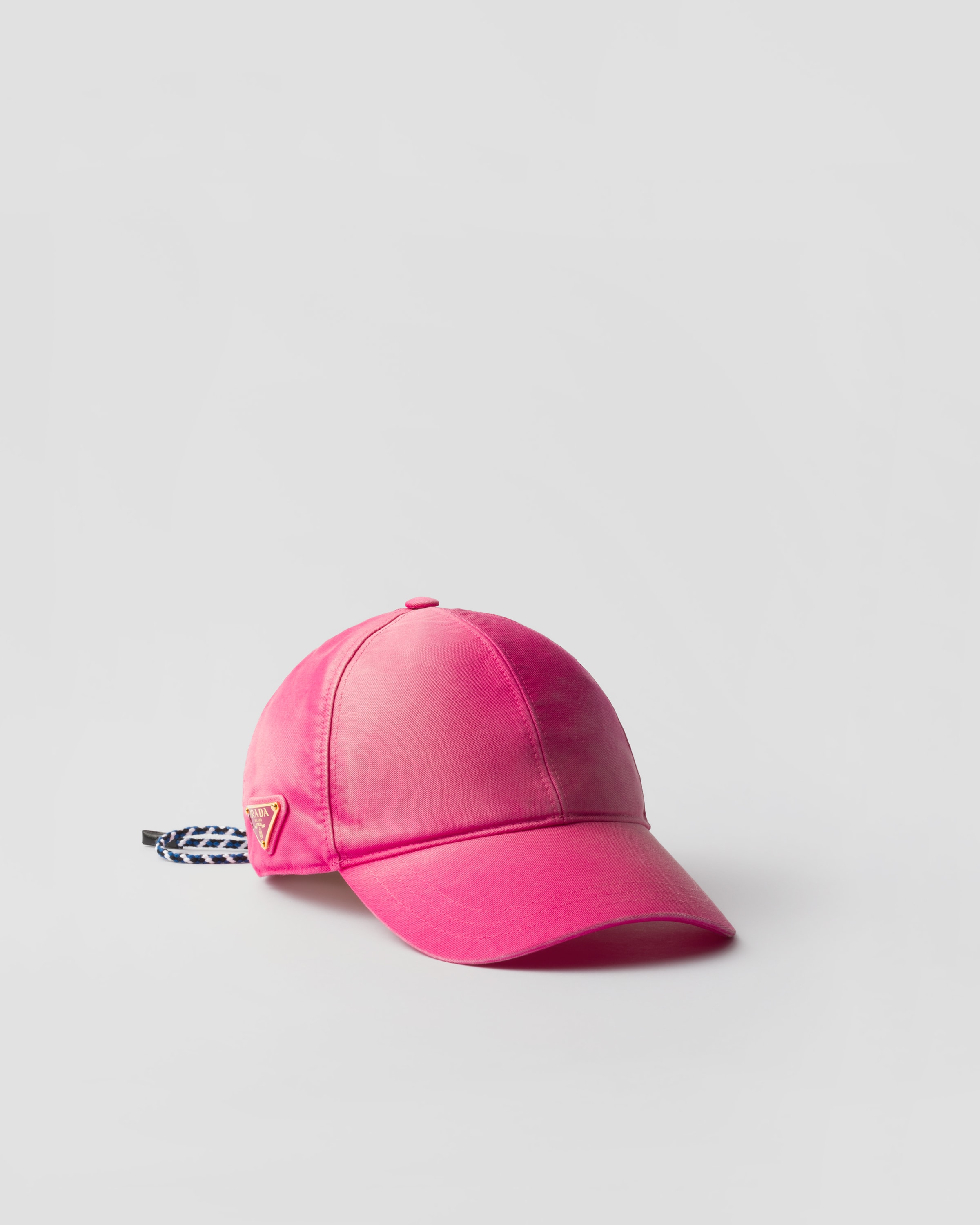 

Бейсболка из хлопка Prada, розовый