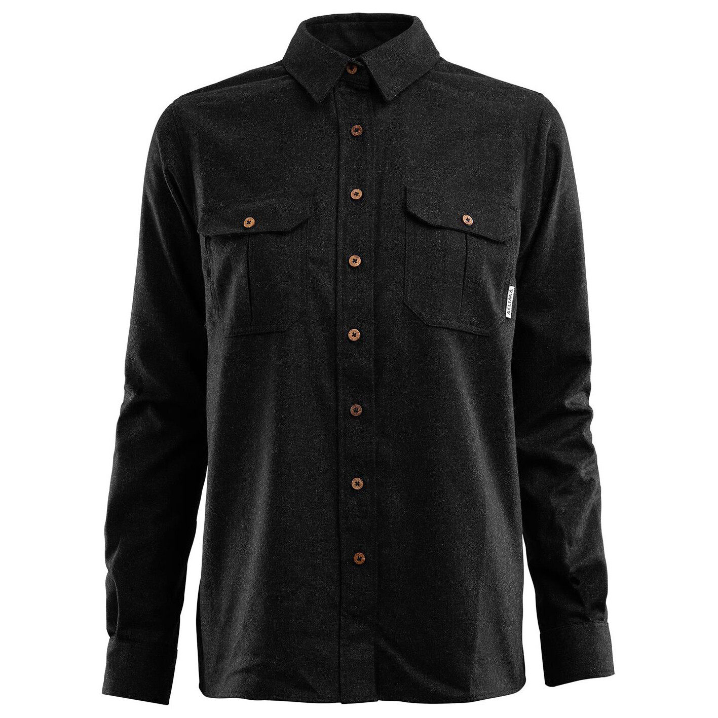 

Блузка Aclima Women's Leisurewool Reborn Woolshirt, цвет Dark Grey Melange