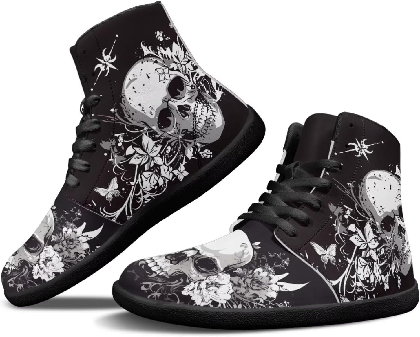 

Мужские минималистичные кроссовки Binienty для ходьбы, белый/серый