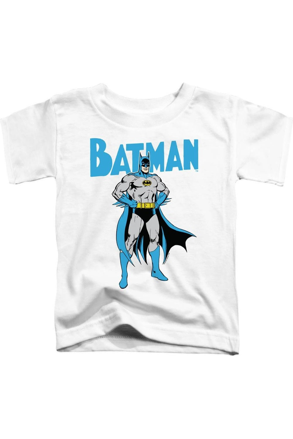 

Футболка с коротким рукавом Batman Stance для малышей Gildan, белый