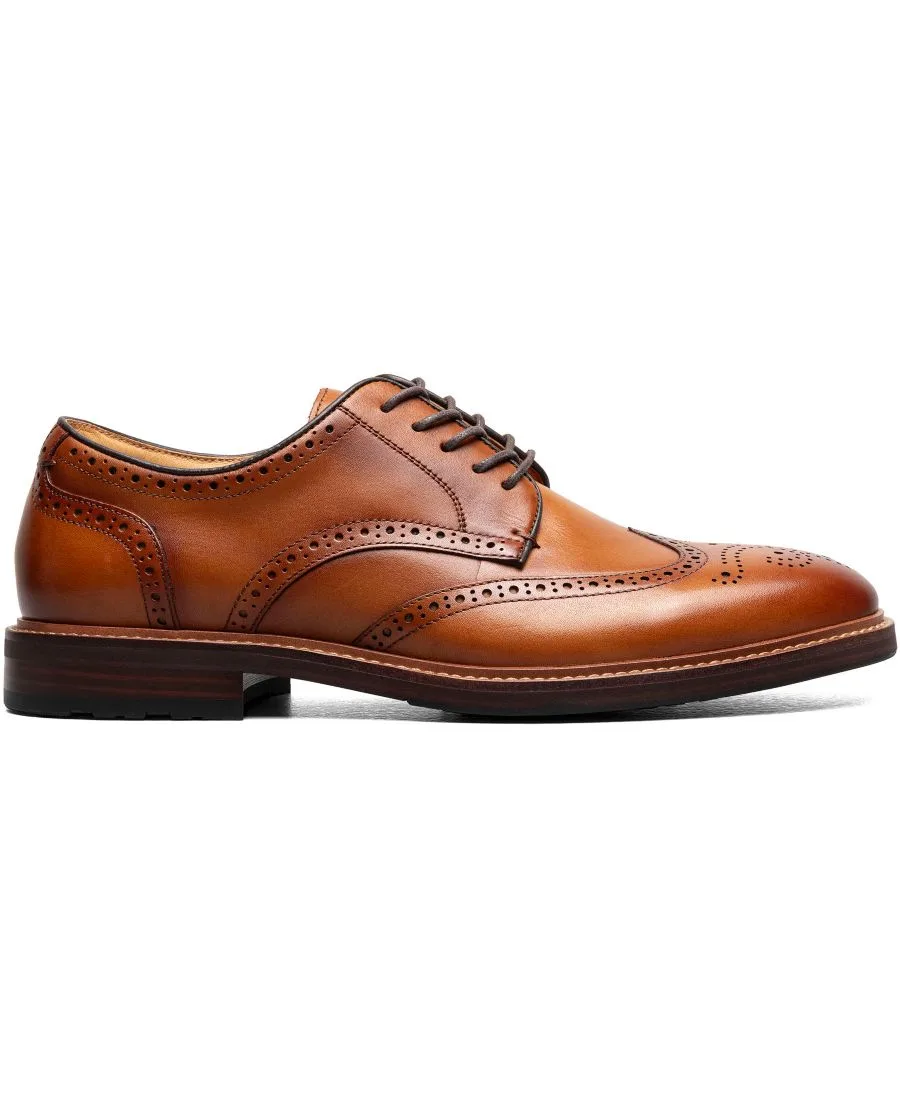 Мужские оксфорды Anthem Wingtip Florsheim, Saddle Tan — фото 2