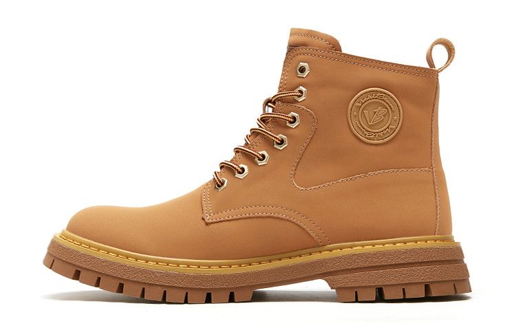 

Мужские ботинки Cahhrrn X Martin Boot Men Beige Vicki Brown