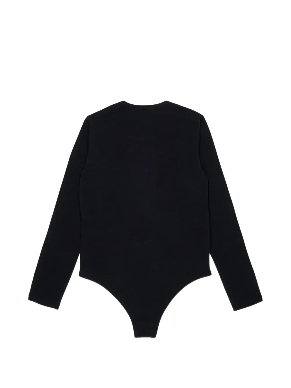 Боди с длинными рукавами и вышитым логотипом Diesel Kids, черный — фото 2