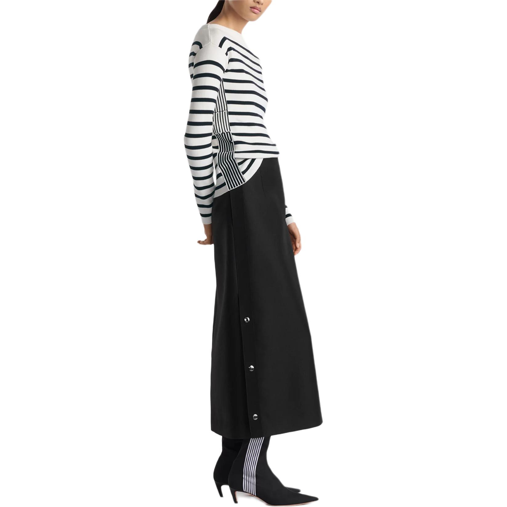 DIOR SS25 Вязаный свитер Women's Blue White — фото 4