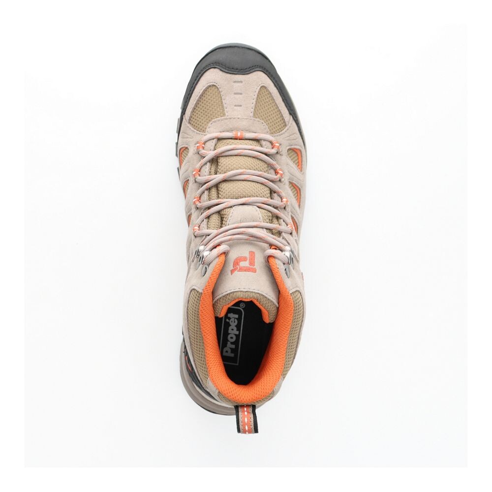 Мужские водонепроницаемые походные ботинки Propet Ridge Walker, цвет Gunsmoke Orange — фото 4