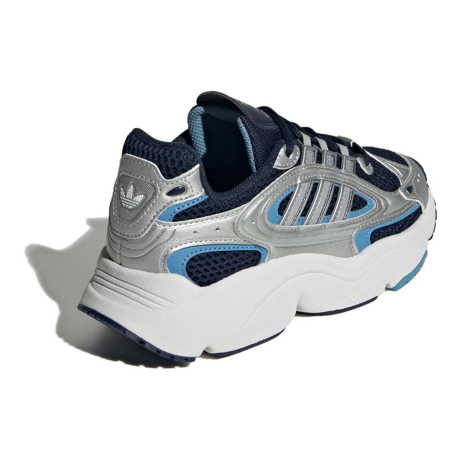 Кроссовки adidas originals Ozmillen Kids Lifestyle Shoes GS Low-top Silver/blue/black, синий — фото 3