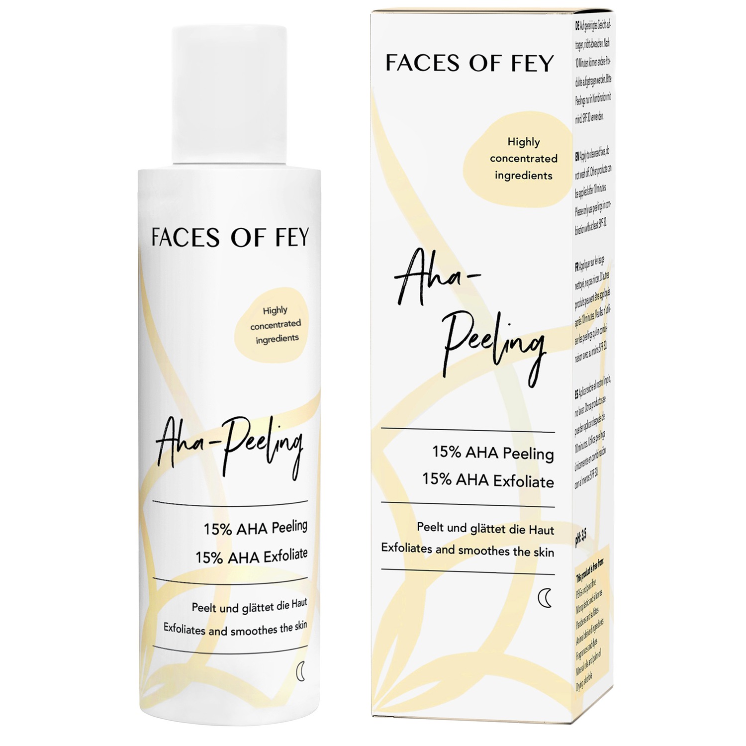 

Скраб для лица 15% aha peeling 100 ml Faces Of Fey, объем 100 мл
