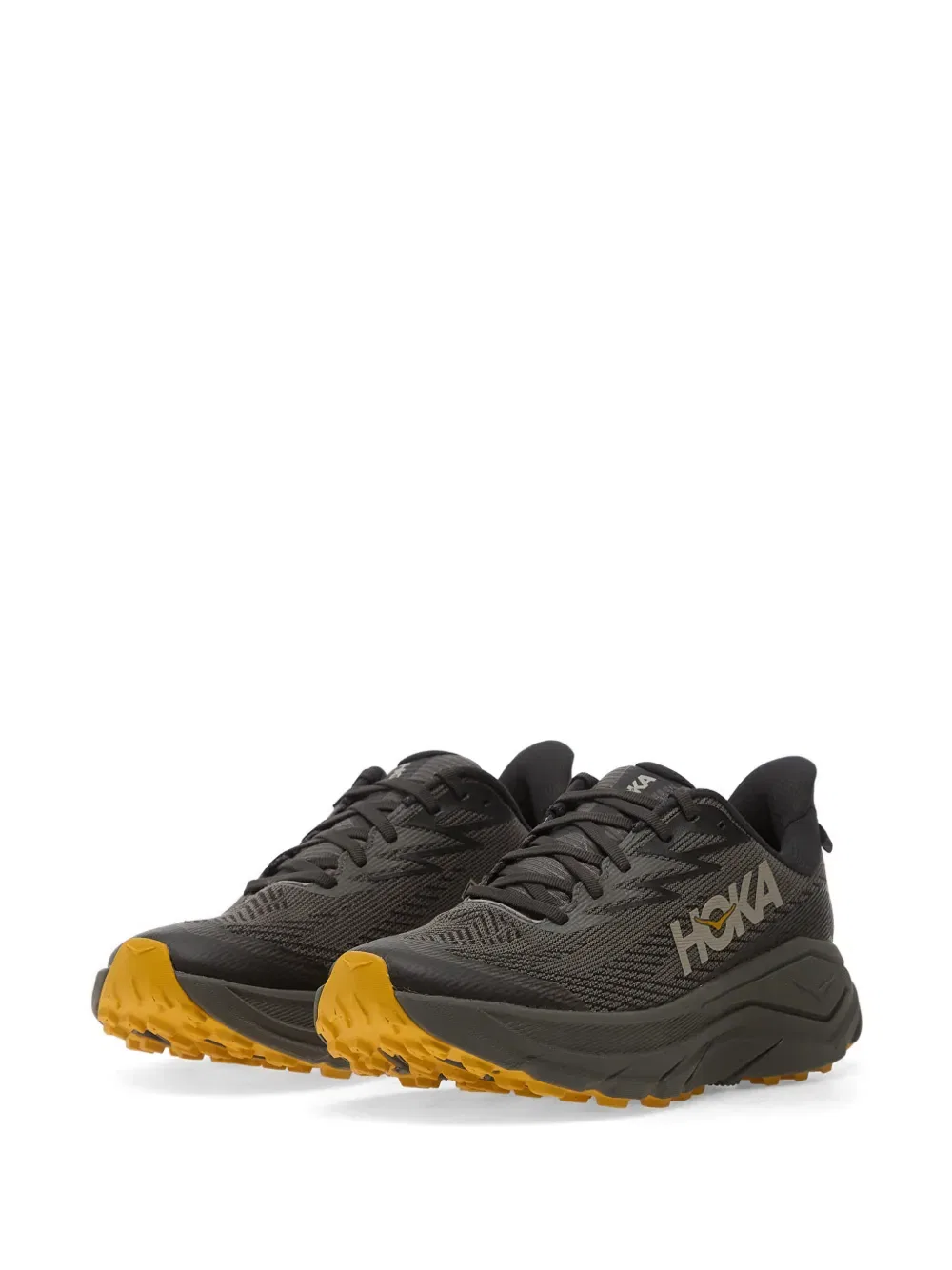 Кроссовки Challenger средней высоты с мембраной Gore-tex Hoka, серый — фото 2