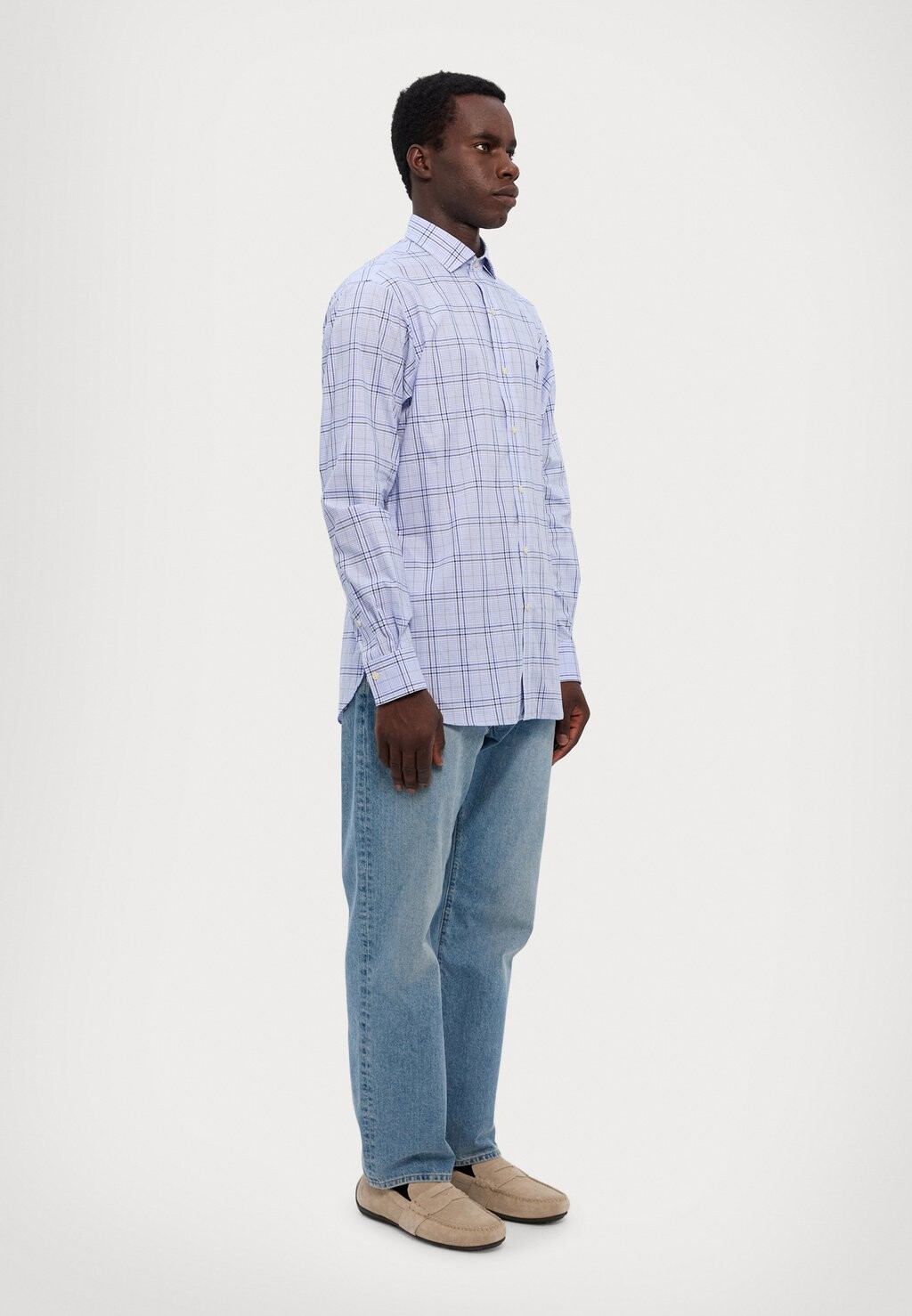 

Деловая рубашка LONG SLEEVE SHIRT Ralph Lauren, синий