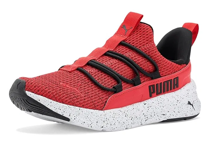 Кроссовки slip-on PUMA Kids One 4 All, For All Time Red/Black/White — фото 2