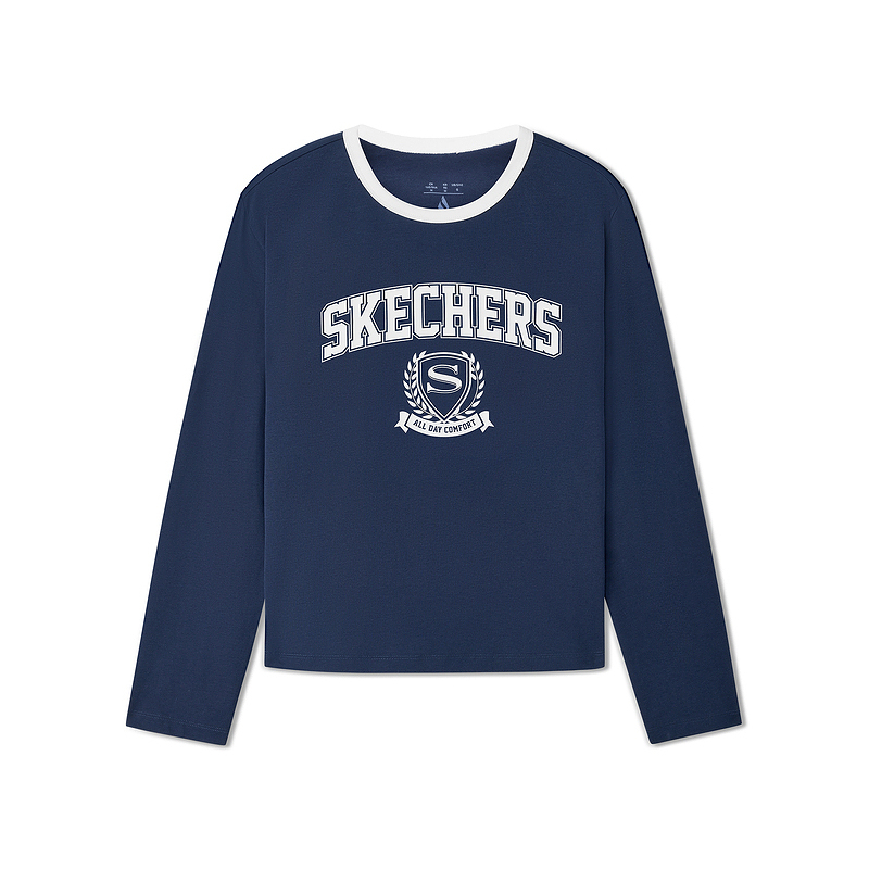 

Skechers Футболка Women's Navy Blue 002Z, Синий, Skechers Футболка Women's Navy Blue 002Z