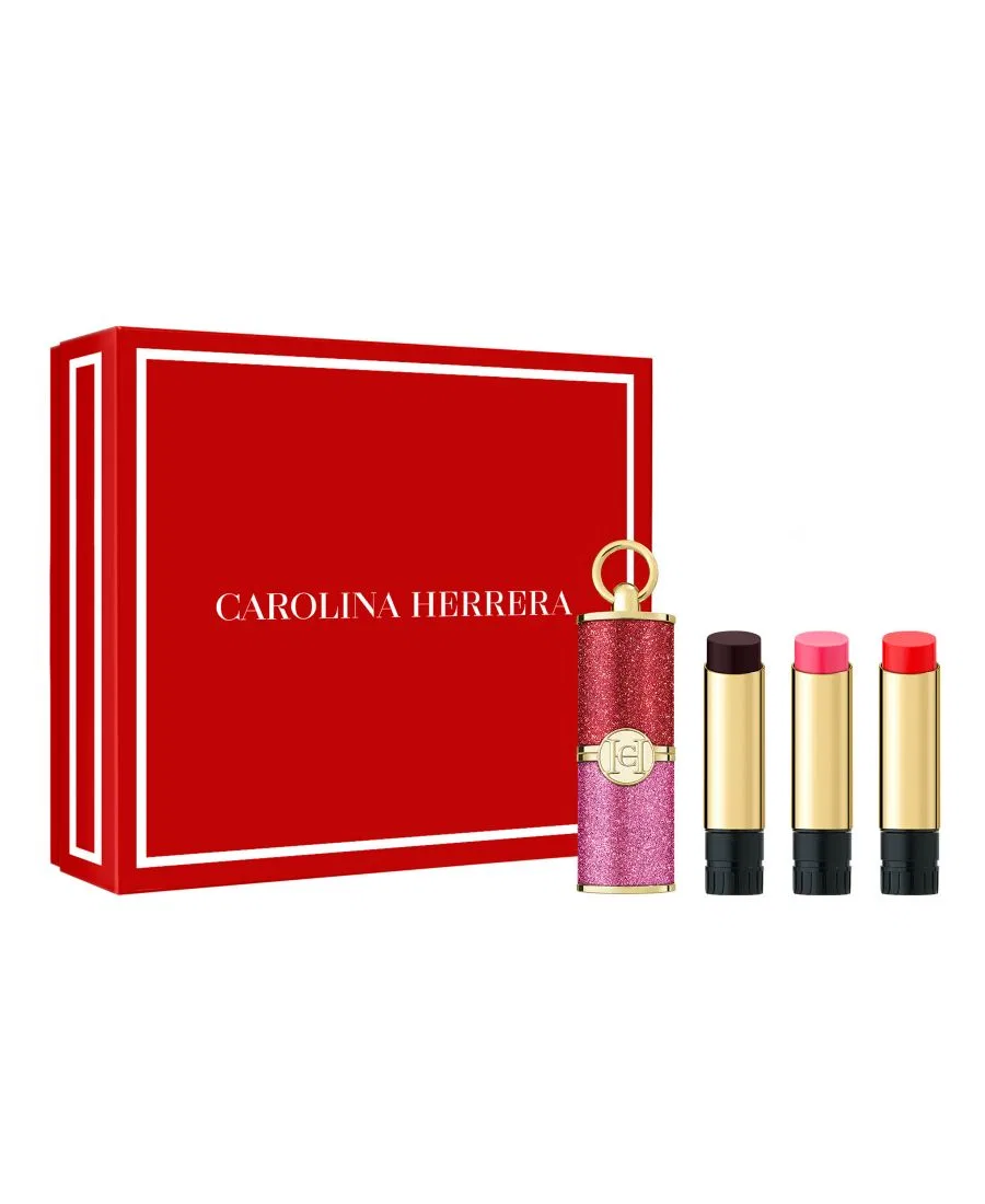Набор из 4 мини-бальзамов для губ Good Girl с тонирующим эффектом Carolina Herrera