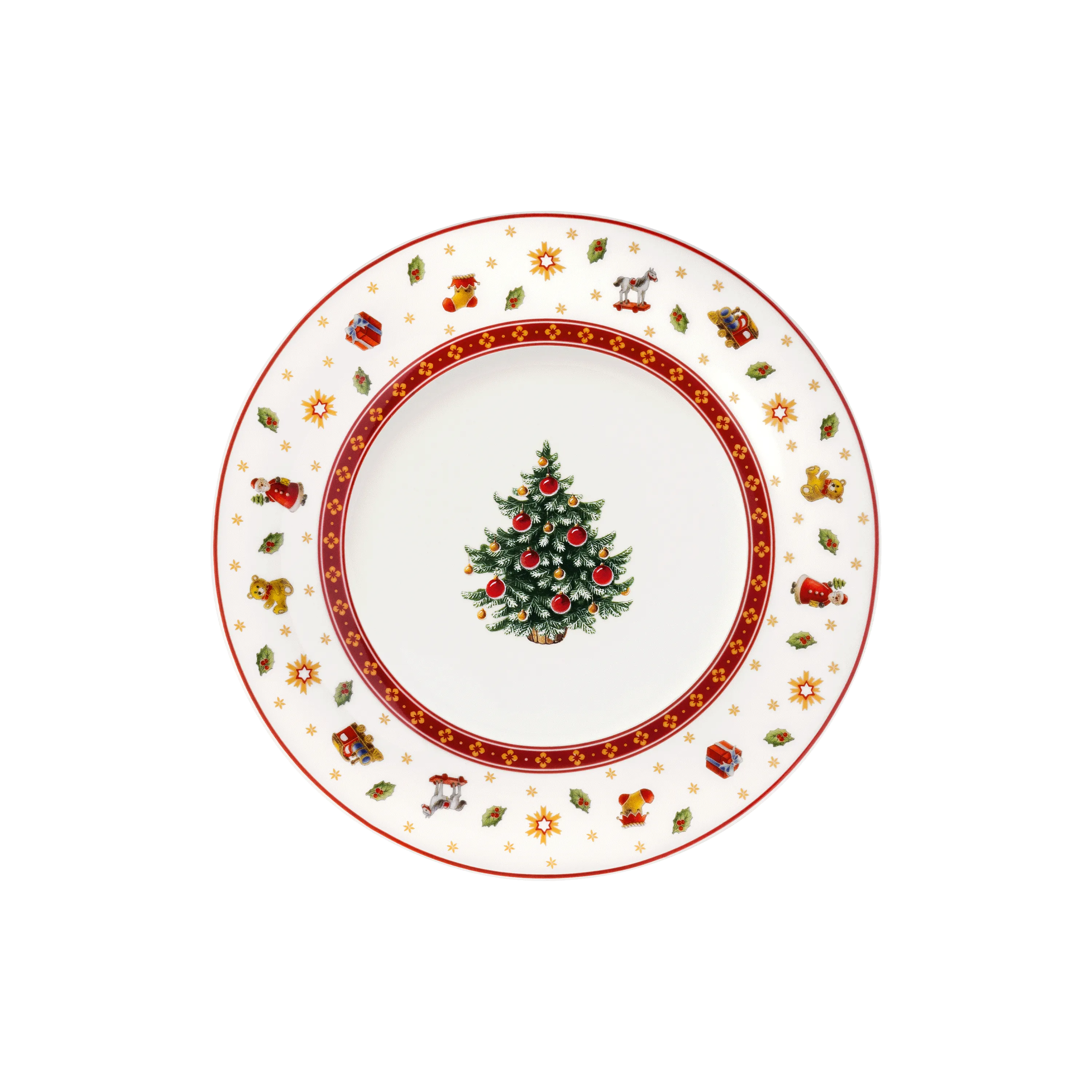 

Тарелка завтрака/десерта Toy's Delight Villeroy & Boch, красно-белый