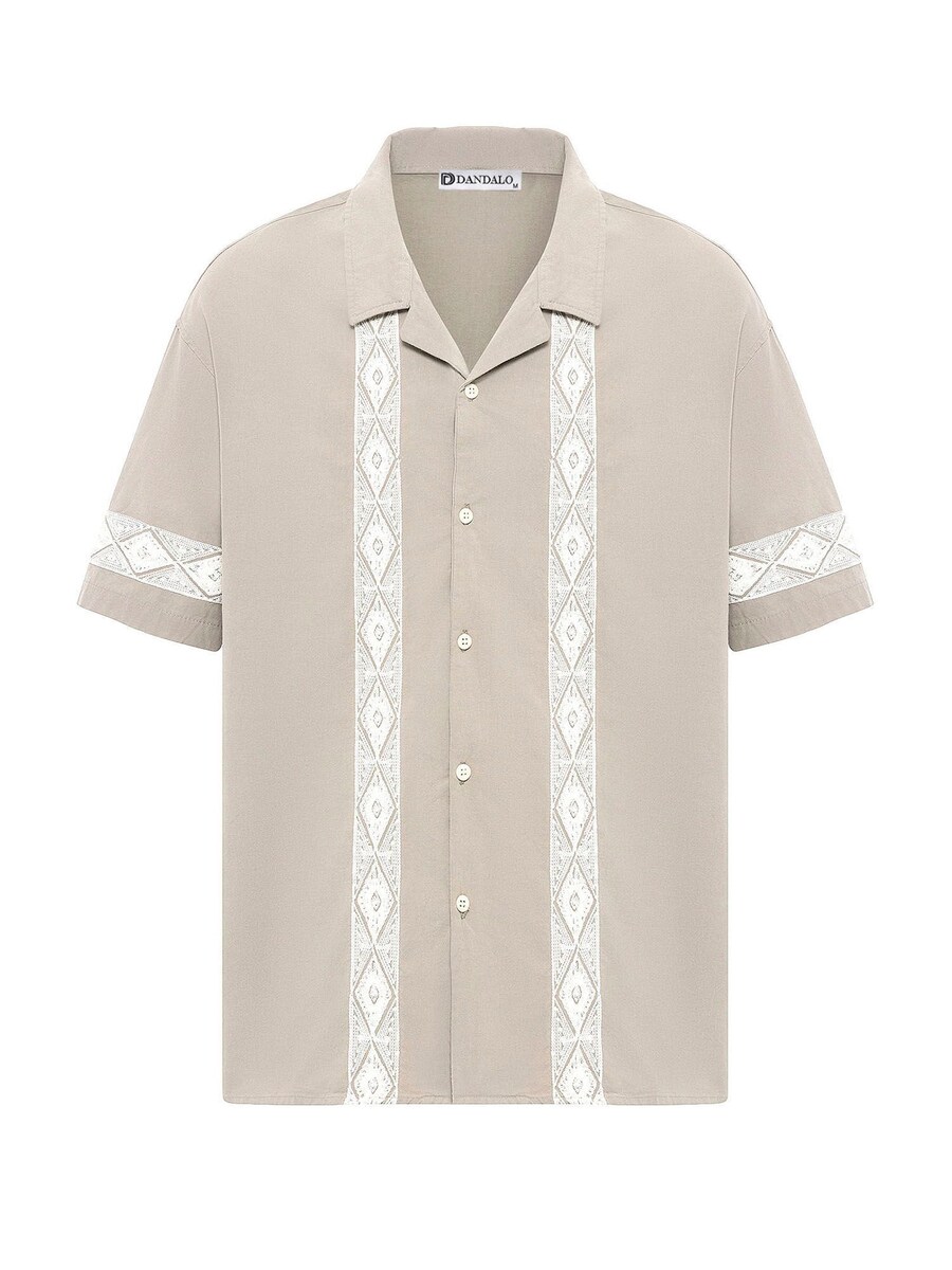 

Рубашка на пуговицах Comfort fit Dandalo, бежевый