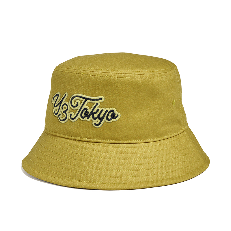 

Y-3 Жёлтая унисекс панама из полиэстера, Yellow