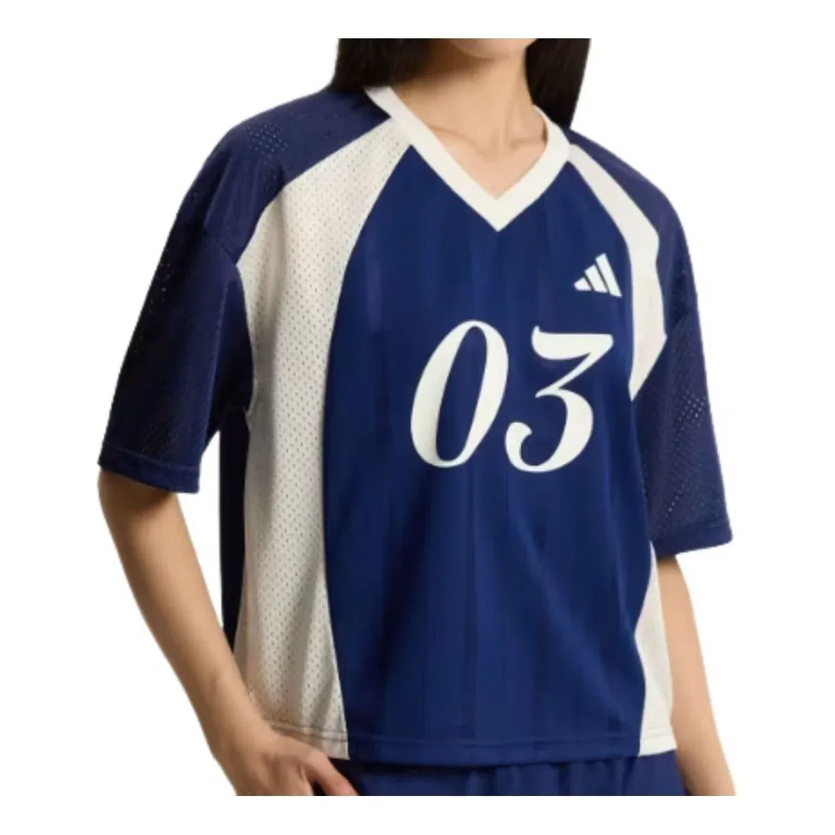 Футболка Adidas Material Mix Tiro Tee, темно-синий цвет, KZ2339