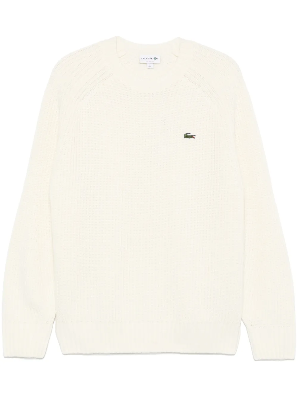 

Свитер с вышитым логотипом Lacoste, белый
