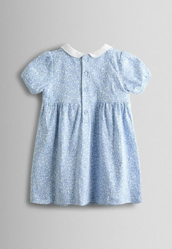 Платье прямого кроя. повседневное платье Jojo Maman Bébé, Blue — фото 4