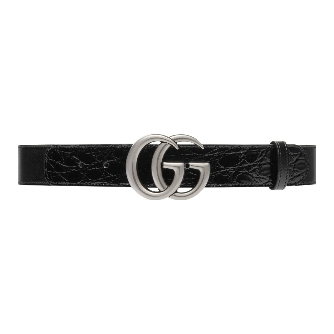 

GUCCI Кожаный ремень мужской шириной 4 см, Black