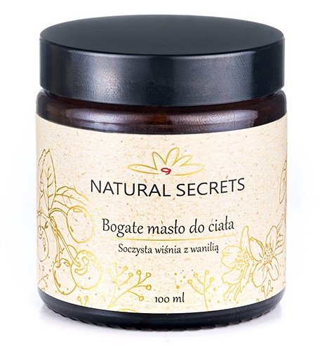 

Насыщенное масло для тела, Сочная вишня с ванилью, 100мл Natural Secrets