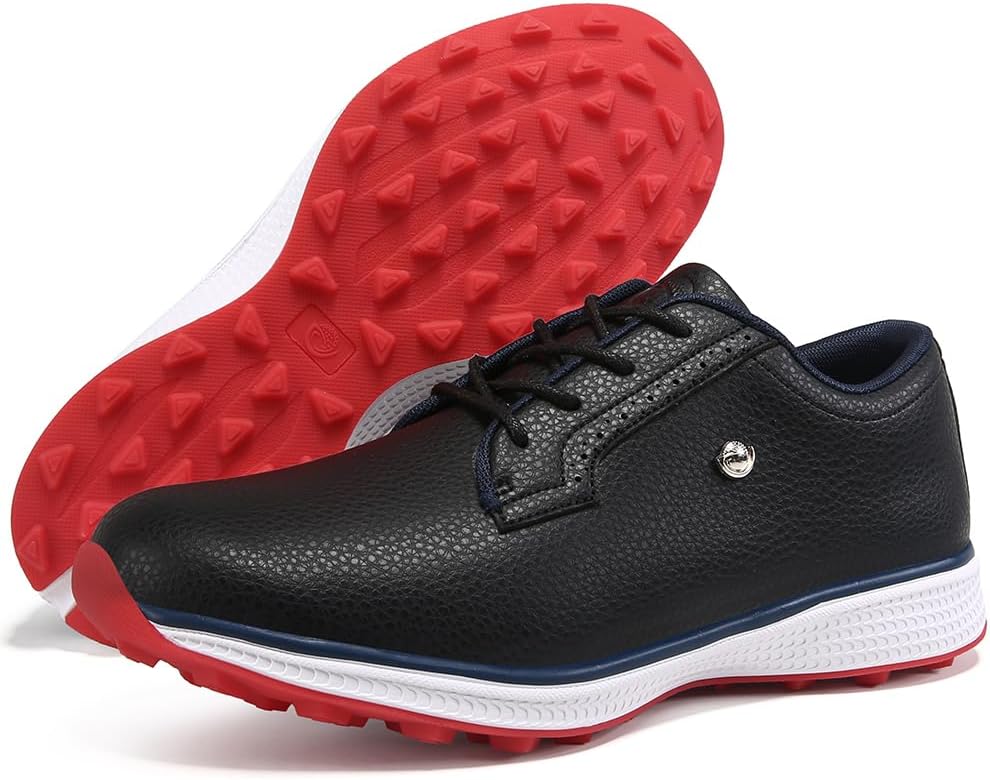 

Профессиональные мужские кроссовки для гольфа Sipkeless, легкая обувь для ходьбы Zakey, черный