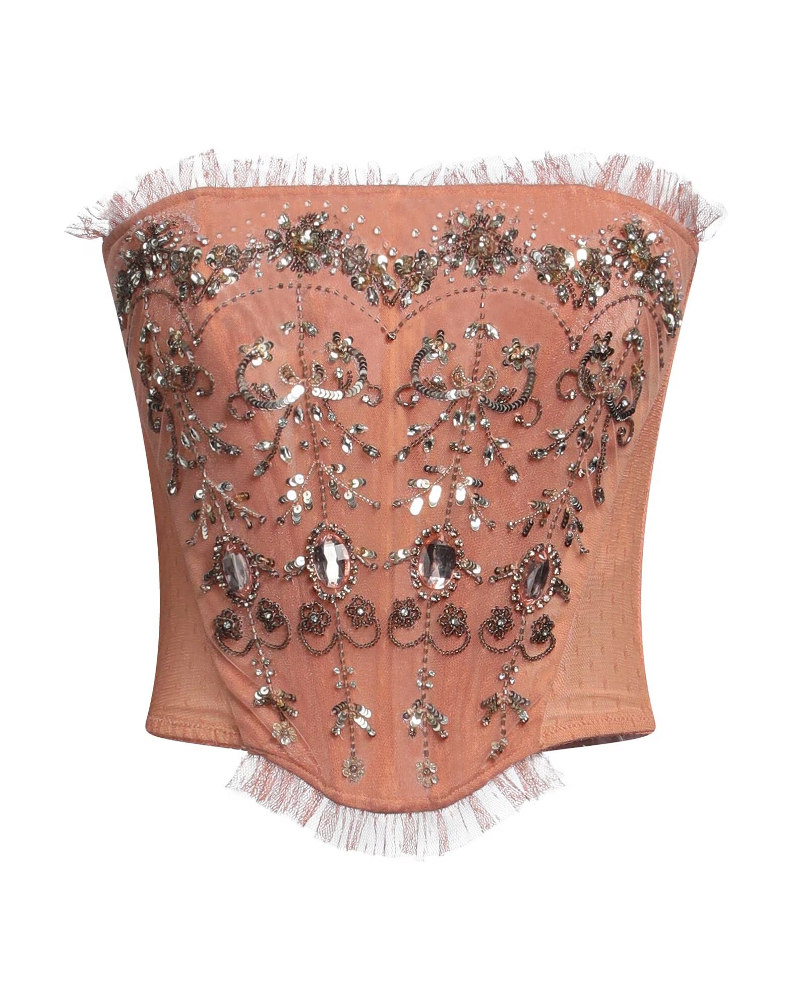 

Топ Elisabetta Franchi, пыльно-розовый