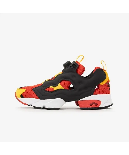 Мужские кроссовки с технологией Pump Reebok INSTAPUMP FURY 94 OG красные — фото 2