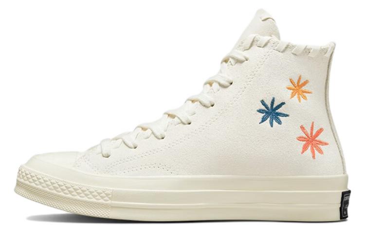 

Кеды Chuck 70 Women's Converse High 'Embroidered Floral - Egret' Women's