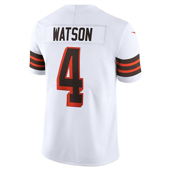 Мужская футболка Deshaun Watson Cleveland Browns 2021 Alternate Vapor Limited Nike — фото 4