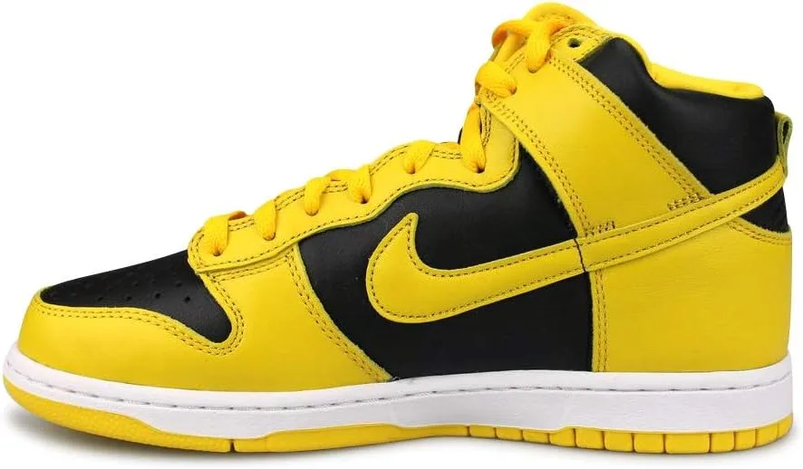 Мужские баскетбольные кроссовки Nike Dunk Hi Retro, черный — фото 2