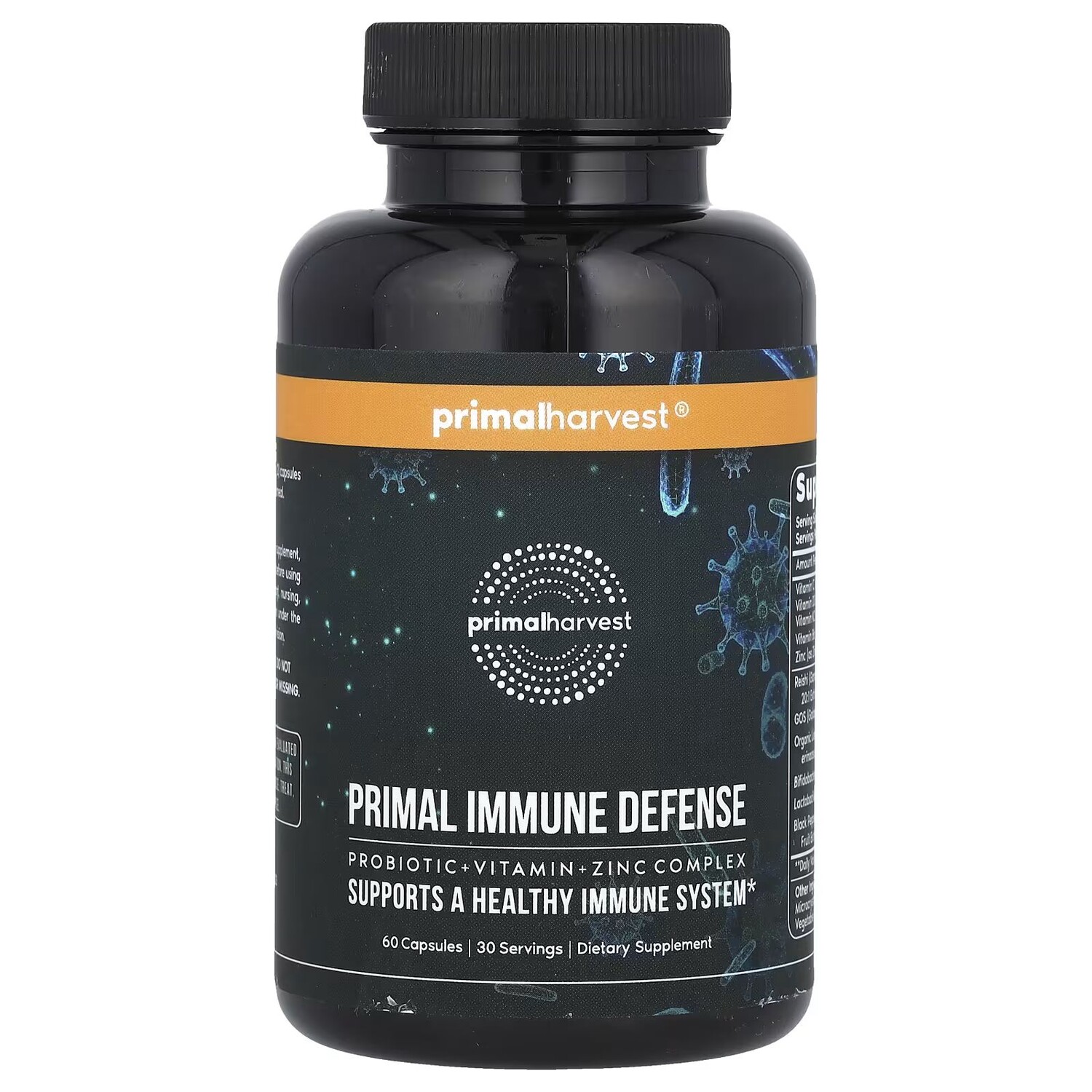

Первичная иммунная защита, 60 капсул Primal Harvest
