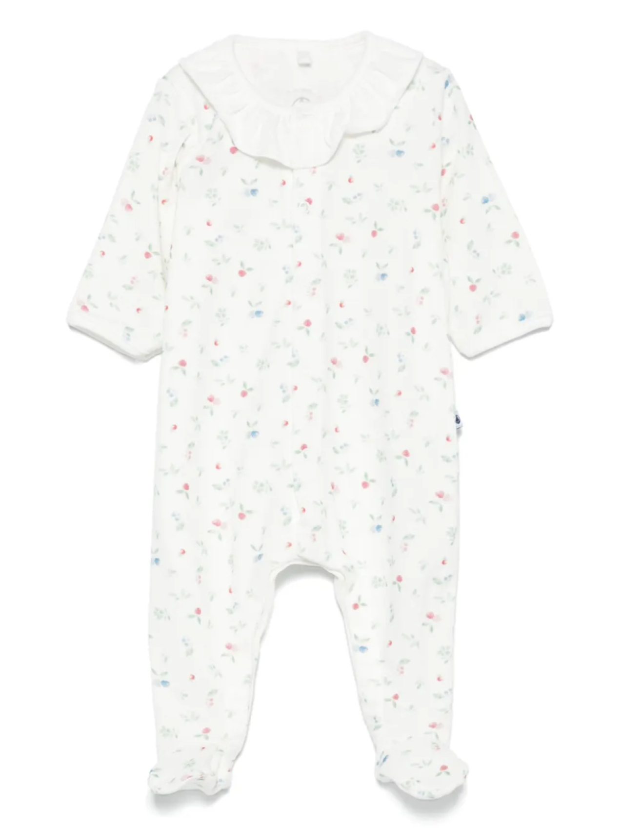 

Хлопковый комбинезон Petit Bateau, белый