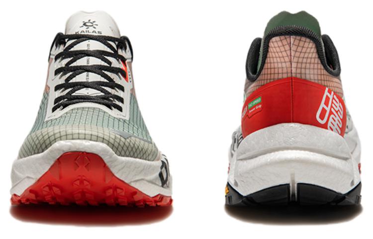 Кроссовки для бега Kailas X YAO SPEED мужские низкие Cloud White/FUGA Red KAILAS FUGA, Cloud White/Marigold Orange — фото 3
