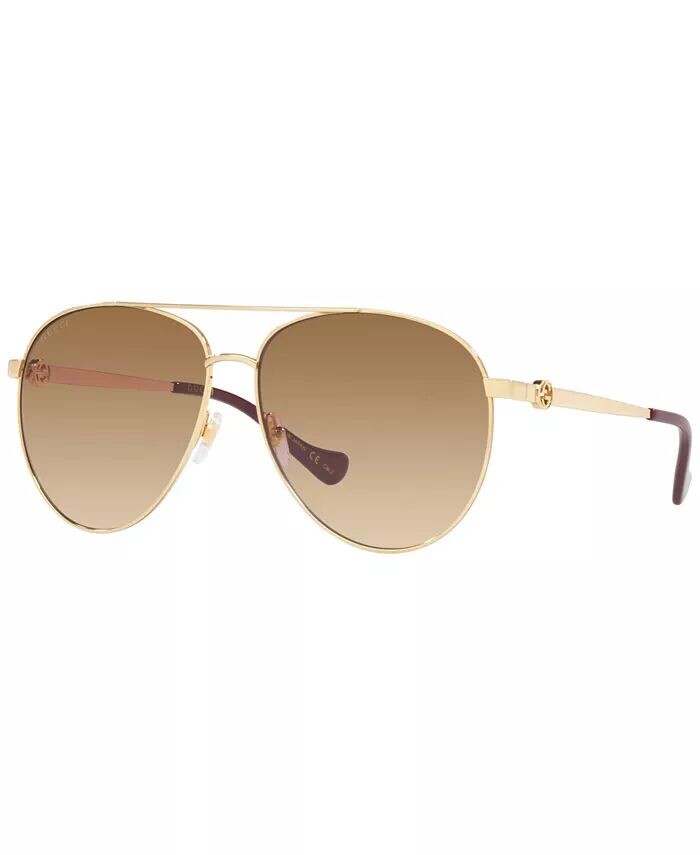 

Женские солнцезащитные очки Gucci, золотой
