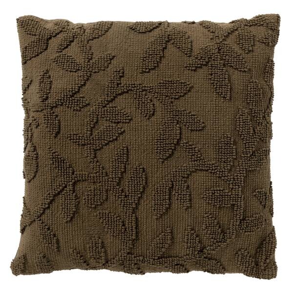 

Декоративная подушка Dutch Decor Hoja, 45x45x45 см цвет pantone military olive