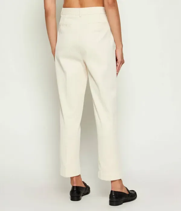 Вельветовые брюки Tecarino2-W regular fit Boss, кремовый — фото 3