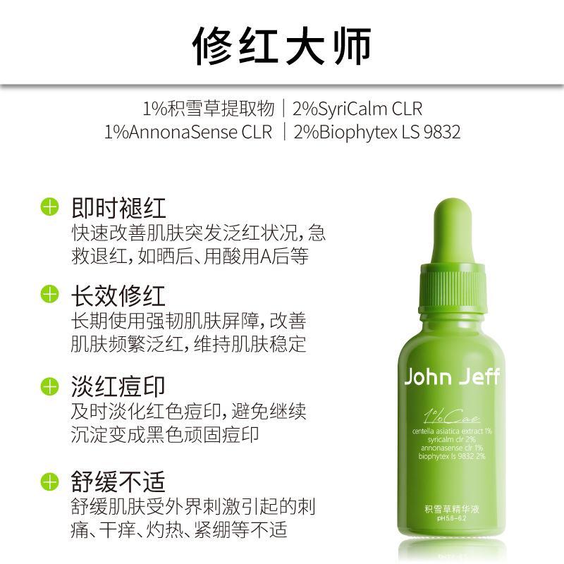 Сыворотка для лица John Jeff Centella Asiatica Serum, 15 мл — фото 3
