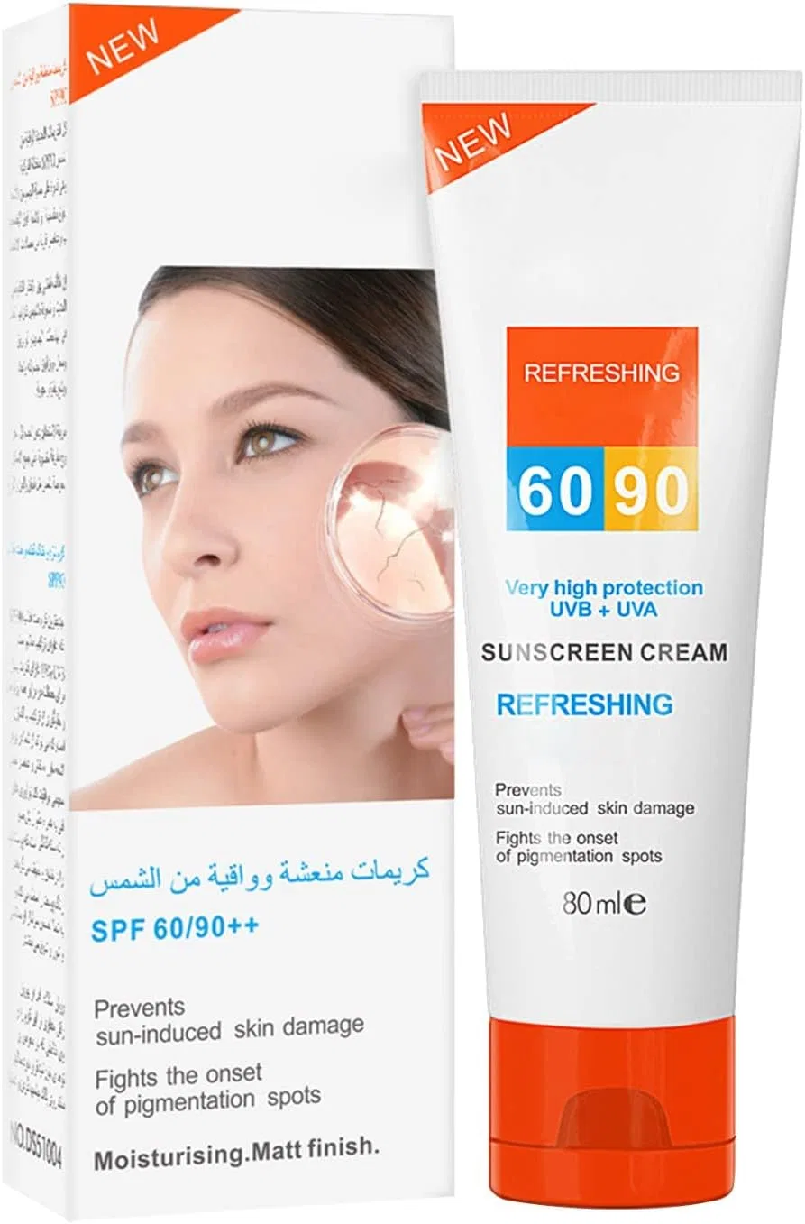 Солнцезащитный спрей-стик SPF 60 Generic белый 80 мл — фото 3